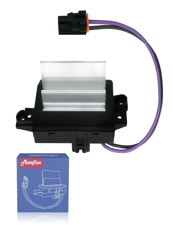 Marsflex مقاومة محرك مروحة Marsflex 4P1516 موديلات 2003-2006 لسيارات شيفروليه تاهو، سيلفرادو، تريل بليزر، وجي إم سي يوكون، وإنفوي، وكاديلاك إسكاليد. مقاومة مروحة 15-80567 لنظام التحكم في مكيف الهواء. - Image 1